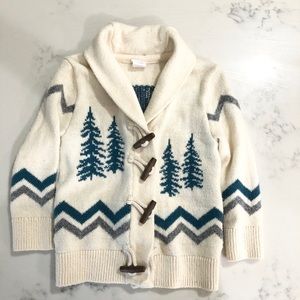 Baby boy button up sweater from Baby Gap